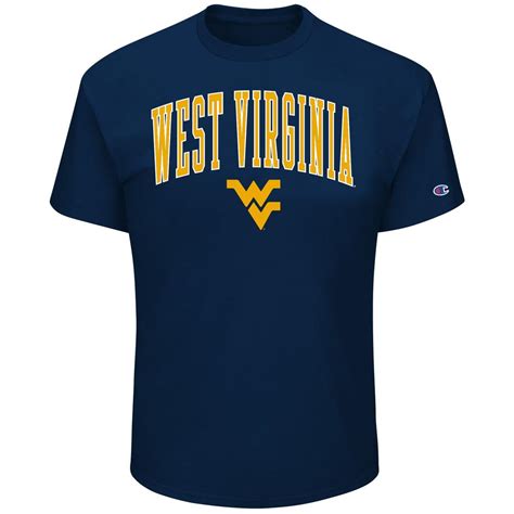 Wvu West Virginia Champion Big And Tall Arch Logo Tee Alumni Hall