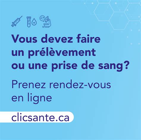 Avec votre prescription prenez rendez vous pour vos prélèvements en