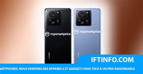 Iftinfo Les Rendus Divulgu S Du Xiaomi T Pro R V Lent Un Design