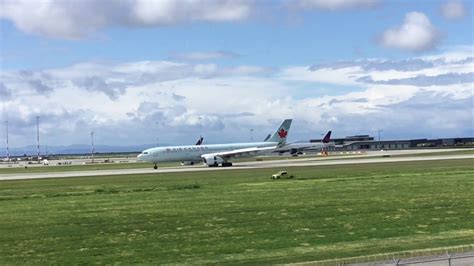 Air Canada A330 300 Landing At YVR YouTube