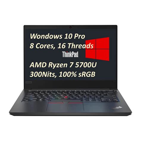 注文 Lenovo ThinkPad E14 Gen 3 14 FHD Business Laptop 8 Cores AMD Ryzen