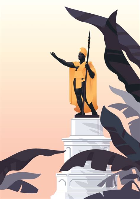 King Kamehameha Statue On Behance King Kamehameha Kamehameha