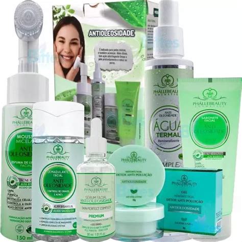 Kit Facial Antioleosidad Phállebeauty Skin Care Piel Grasa Phálle