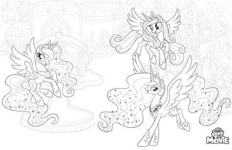 My Little Pony: The Movie coloring pages - YouLoveIt.com