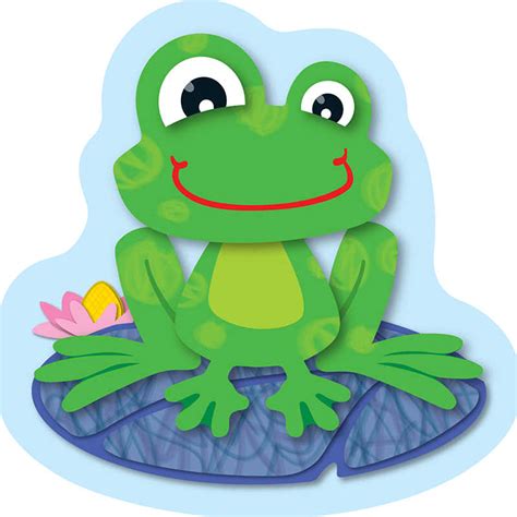 Carson Dellosa Funky Frogs Mini Cut Outs Cd 120132 Teachersparadise