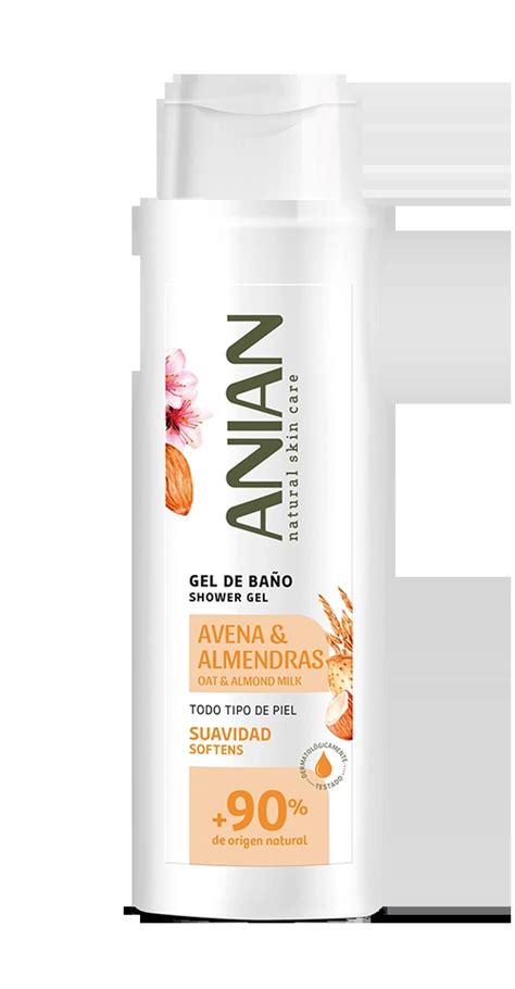 Gel de Baño Avena Almendras Anian