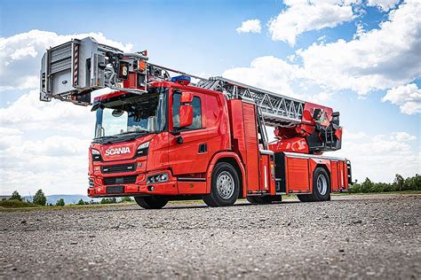 Metz Technology Auf Scania Low Entry Chassis Rosenbauer