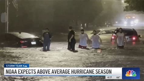 Noaa Expects Above Average Hurricane Season Nbc New York