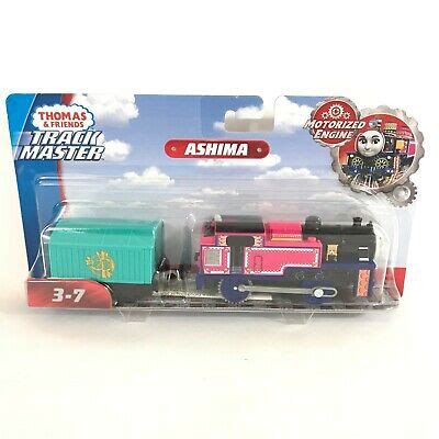 Thomas & Friends ASHIMA TrackMaster Motorized Engine Fisher-Price Track ...