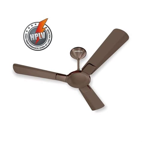 Havells Enticer Es Ceiling Fan 1400mm Espresso Brown Copper