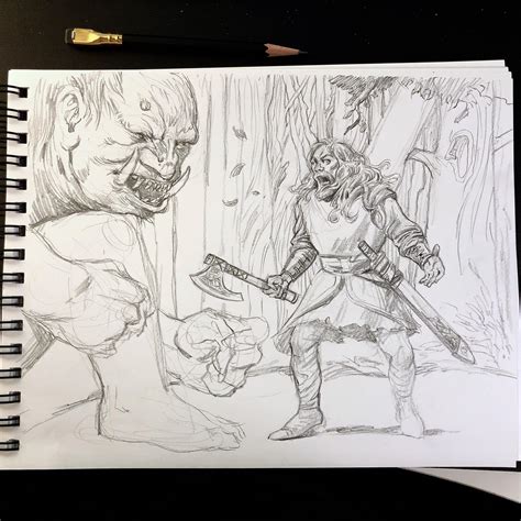 grendel drawing 1