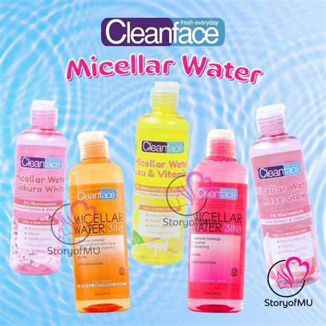 Jual Cleanface Purbasari Clean Face Micellar Water In Normal Oily