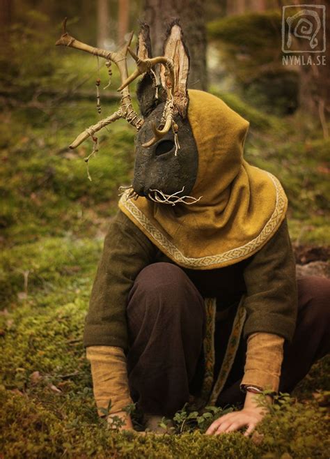 Creepy Rabbit Mask Closeup By Nymla On Deviantart Mask Animal Masks