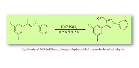 Difluorophenyl Phenyl H Pyrazole Carbaldehyde V