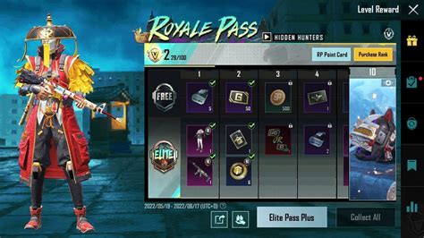 Bgmi Month Royal Pass To Rp Reward With D Look And How To