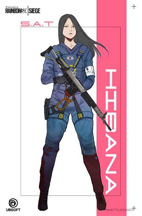 Artstation Hibana Sketch Doggy Rainbow Six Siege Art Rainbow Six