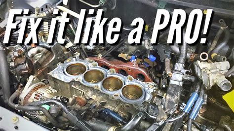 How To Replace Head Gasket Honda Express Removing Old Gasket