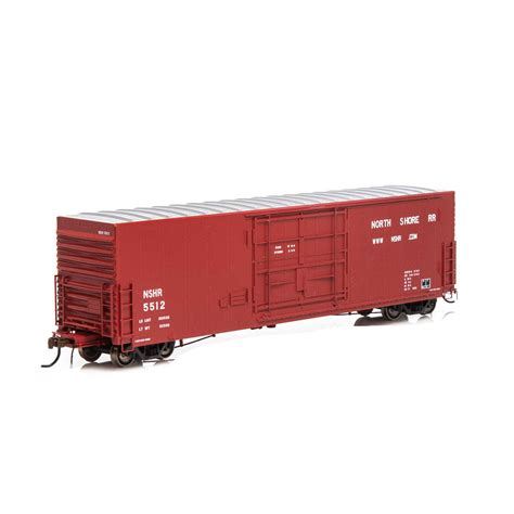 Athearn Genesis HO 50 PC F Box Car North Shore RR Riveted Side W 14