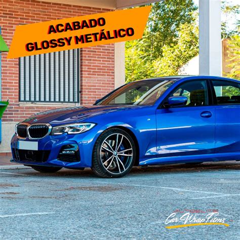 Mts Vinil Wrap Azul Met Lico Glossy Supreme Autoelite Cwf Autoelite Cds