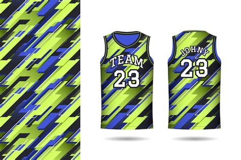 Premium Vector Gradient Basketball Jersey Pattern