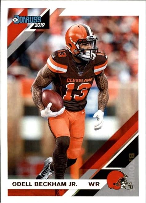 Amazon Donruss Football Odell Beckham Jr Cleveland