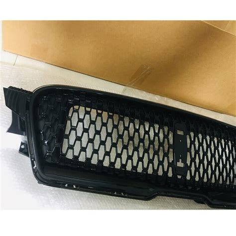 Fit For Lincoln Mkz Front Upper Grille Bumper Vent Black