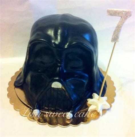 Darth Vader Decorated Cake By Elisabethf Cakesdecor