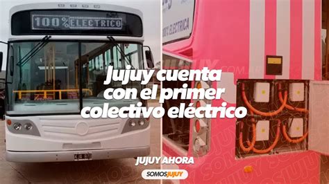 Jujuy cuenta con el primer colectivo eléctrico YouTube