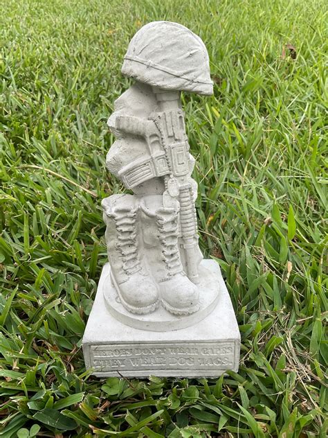 Military Marines Army Concrete Statue Memorial READ DESCRIPTION - Etsy