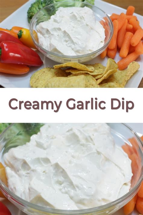 Creamy Garlic Dip Recipe In The Kitchen With Matt