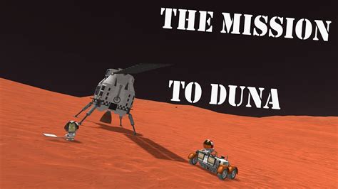 Ksp The Mission To Duna Youtube