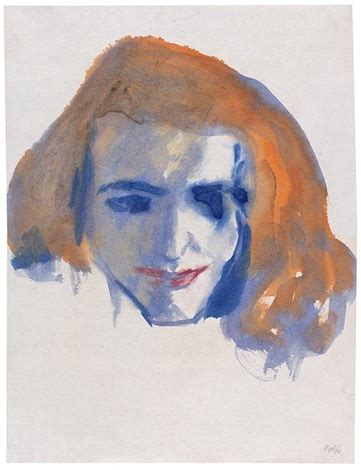 Rothaarige Stephanie Wiesand By Emil Nolde On Artnet