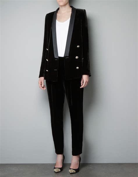 Velvet Studio Blazer Blazers Woman Zara Fashion Musthaves Zara