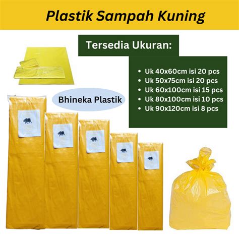 Jual Plastik Sampah Kuning X X X X Kantong