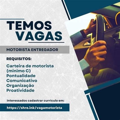 Empresa Contrata Motorista