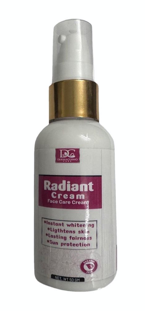 Dermacosmo Care Radiant Face Cream Packaging Size 50 Gm At Rs 450