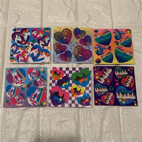 Lisa Frank Other Vintage Lisa Frank Sticker Sheet Lot Poshmark