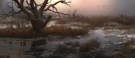 ArtStation Hunting Erikas Perl Fantasy Landscape Fantasy Concept