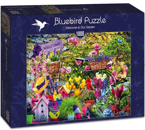 Velkommen I Haven Brikker Puslespil Bluebird Puzzle