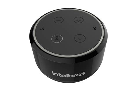 Alto Falante Inteligente Smart Speaker Izy Speak Preto Intelbras C C