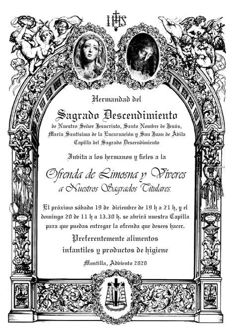 PASIÓN POR MVNDA La Hermandad del Sagrado Descendimiento dona