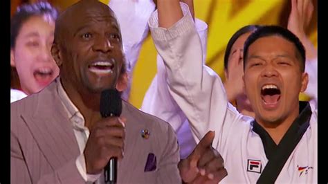 World Taekwondo Gets Terry S Golden Buzzer With Their Incredible Act