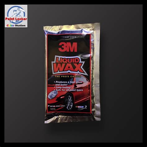 3m Liquid Wax 50ml Sachet Shopee Philippines