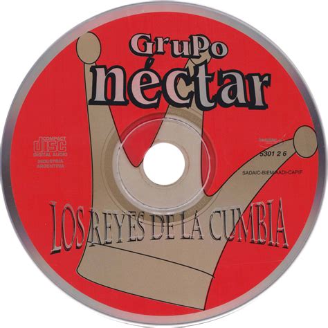 Carátula Cd de Grupo Nectar Los Reyes De La Cumbia Portada