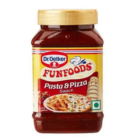 Tomoto Red Dr Oetker Fun Foods Italian Pasta Pizza Sauce Packaging