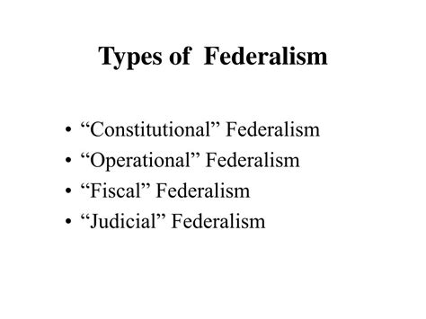 Ppt Federalism Powerpoint Presentation Id248786