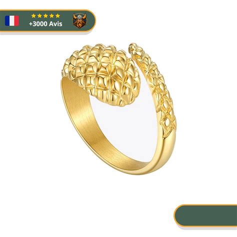 Bague Viking Serpent De Midgard En Livraison Gratuite Conomisez