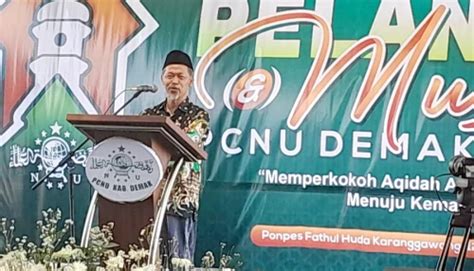 Pbnu Resmi Lantik Pcnu Demak Masa Khidmat