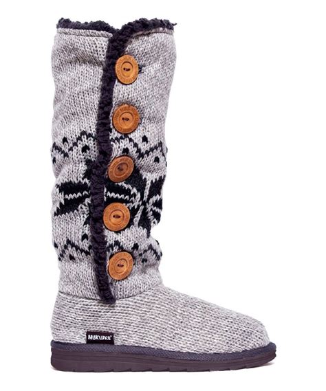 Muk Luks Gray Malena Boot By Muk Luks Zulily Zulilyfinds Boots