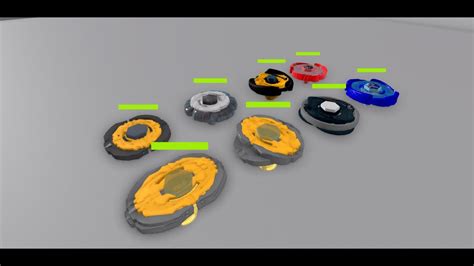 Beyblade Physics Scripting Test - YouTube